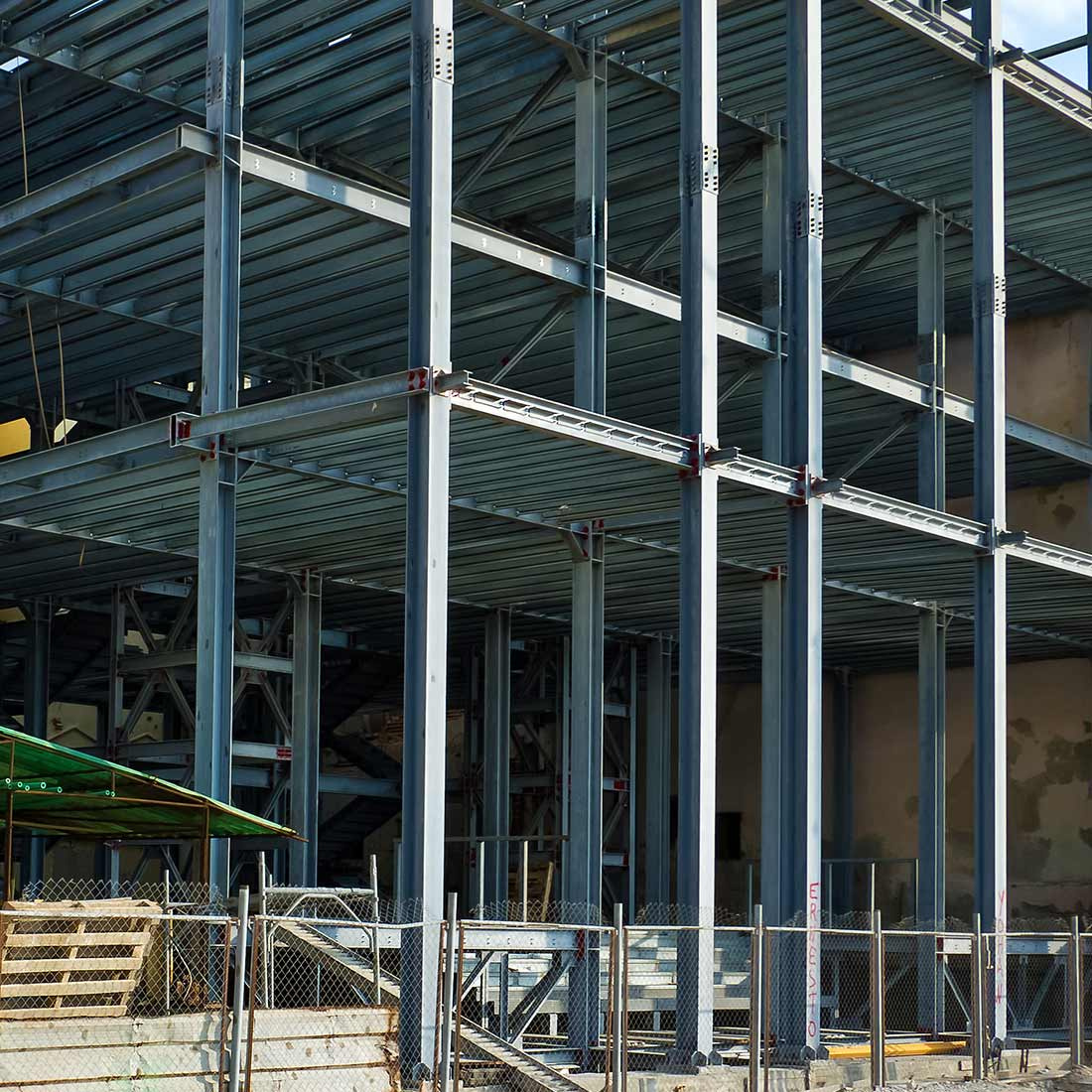 Montáž oceľových konštrukcií